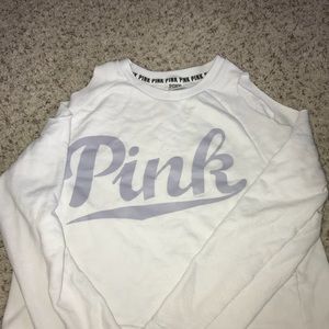 PINK Crop Top Sweater